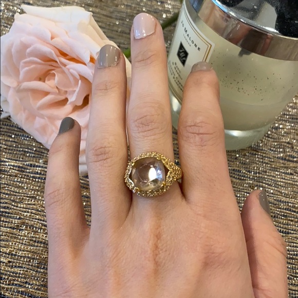 Blush Gem Swarovski Ring - Picture 3 of 4